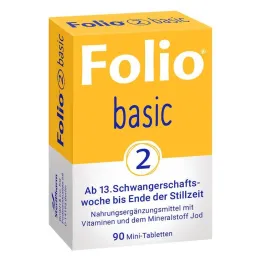 Folio 2 basic filmom obložene tablete, 90 kom