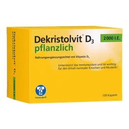 Dekristolvit D3 2000 IU biljne kapsule, 120 kom