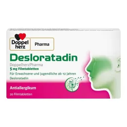 Desloratadine Doppelherzpharma 5 mg filmom obložene tablete, 20 kom