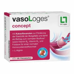 Vasologes concept filmom obložene tablete, 120 kom