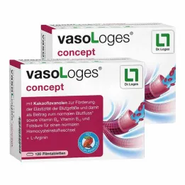 Vasologes concept filmom obložene tablete, 240 kom
