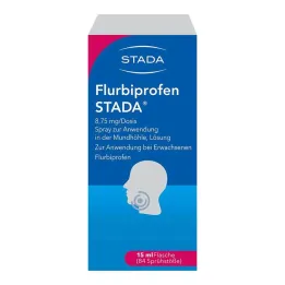 Flurbiprofen STADA 8,75 mg / doza Sprej Anw.Oral, 15 ml