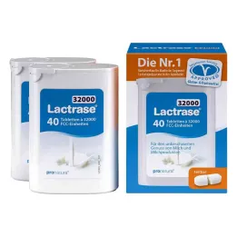 Lactrase 32.000 Fcc tablete djeljive u dozatoru (2x40 komada)