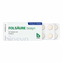 Folna kiselina Biosyn tablete, 50 kom