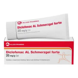 Diklofenak AL gel protiv bolova forte 20 mg/g gel, 100 g