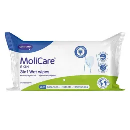 Molicare Skin 3u1 vlažne maramice, 30 kom