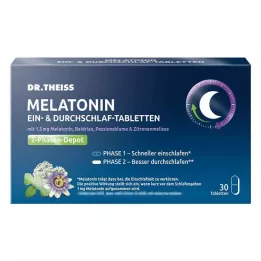 DR.THEISS Melatonin za &amp; tablete za spavanje, 30 kom