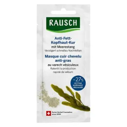 Rausch tretman za vlasište protiv masnoće s vrećicom morskih algi, 15 ml