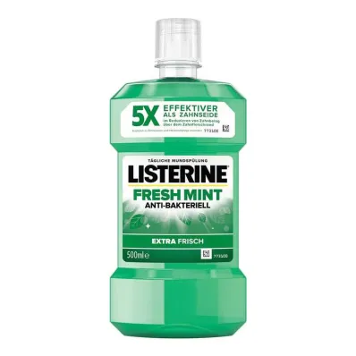 Listerine Fresh Mint vodica za ispiranje usta, 500 ml