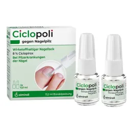 Ciclopoli protiv gljivica na noktima, 2X6,6 ml