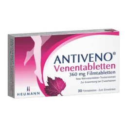 ANTIVENO Tablete za vene 360 mg filmom obložene tablete, 30 tableta