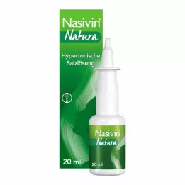 NASIVIN Natura sprej za nos, 20 ml