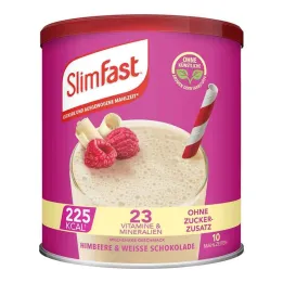 Slim Fast u prahu malina + bijela čokolada, 365 g