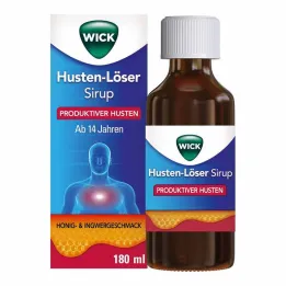 WICK Sirup za ublažavanje kašlja s okusom meda 200mg /15ml, 180 ml