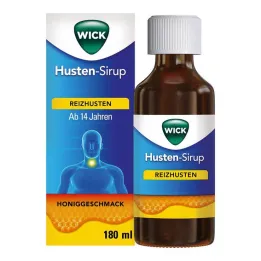 WICK Sirup za suhi kašalj s medom, 180 ml
