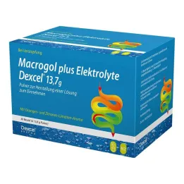 Makrogol plus elektroliti Dexcel 13,7 g Ple, 30 kom