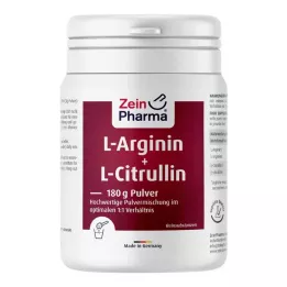 L-ARGININ &amp; L-CITRULLIN prah, 180 g