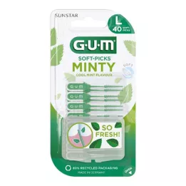 GUM SOFT-PICKS MINTY veliki, 40 komada