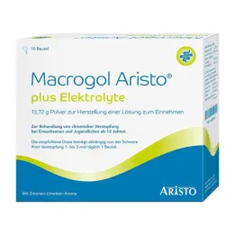 Makrogol Aristo plus elektroliti 13,72 g Ple, 10 kom