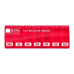 Wepa 1x7 kutija tjedna UV-zaštita + roza, 1 kom
