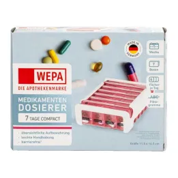 Wepa 7 days compact tjednik bijelo/roza, 1 kom