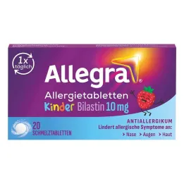 Allegra tablete za alergije djeca 10 mg tablete za topljenje, 20 kom