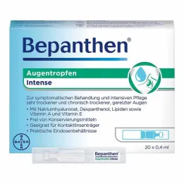 Bepanthen kapi za oči Intense EDO, 20x0,4 ml