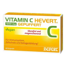 Vitamin C Hevert 500 mg pufer kapsule, 60 kom
