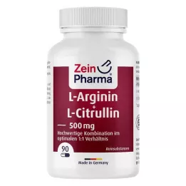 L-ARGININ &amp; L-CITRULLIN 500 mg kapsule, 90 kom