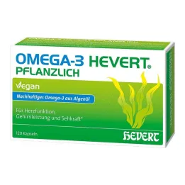 Omega-3 Hevert meke kapsule na biljnoj bazi, 120 kom