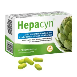 Hepacyn artičoka kolin filmom obložene tablete, 60 kom