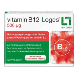 Vitamin B12-Loges 500 µg kapsule, 60 kom