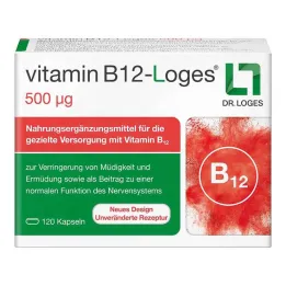 Vitamin B12-Loges 500 µg kapsule, 120 kom