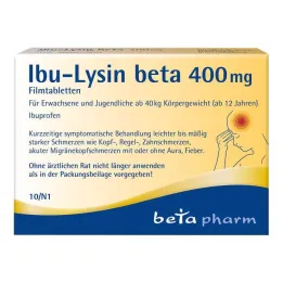 Ibu-Lysine beta 400 mg filmom obložene tablete, 10 kom