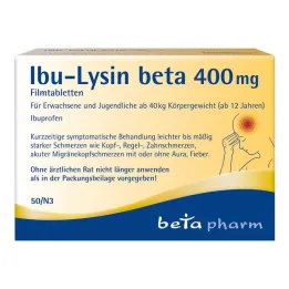 Ibu-Lysine beta 400 mg filmom obložene tablete, 50 kom