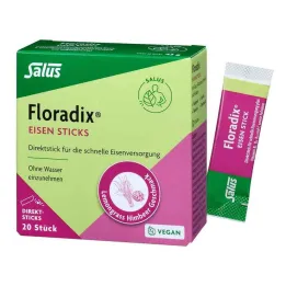 Floradix Iron Sticks Powder Salus, 20 kom