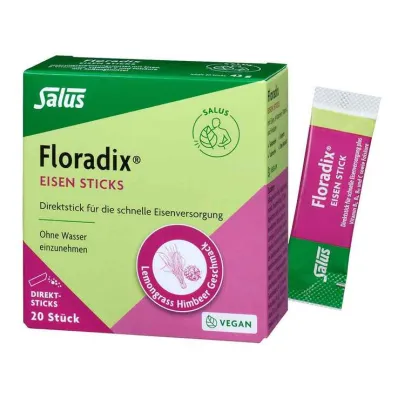 Floradix Iron Sticks Powder Salus, 20 kom
