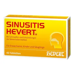 Sinusitis Hevert tablete, 40 kom