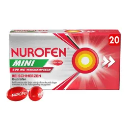 Nurofen Mini 400 mg meke kapsule, 20 kom