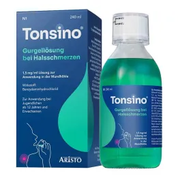 Tonsino otopina za grgljanje kod upale grla, 240 ml