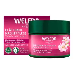 Weleda zaglađujuća noćna njega divlja ruža &amp; bijeli čaj, 40 ml