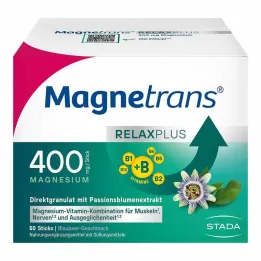 Magnetrans Relax + 400 mg granulat u stiku borovnice, 50 kom