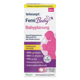 Tetesept Femi Baby planiranje bebe filmom obložene tablete, 28 kom