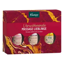Kneipp poklon paket za maženje. Favoriti za masažu, 3x20 ml
