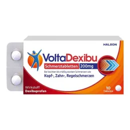 VoltaDexibu lijekovi protiv bolova 200 mg filmom obložene tablete, 10 kom