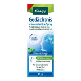 Kneipp memorija + sprej za koncentraciju, 30 ml