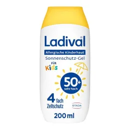 Ladival alergijski gel za dječju kožu LSF 50+, 200 ml