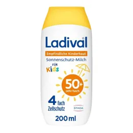 Ladival mlijeko za osjetljivu dječju kožu LSF 50+, 200 ml
