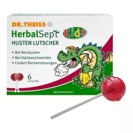 DR.THEISS HerbalSept Lizalice protiv kašlja Kids, 6 kom