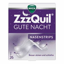 WICK Zzzquil trakice za nos za laku noć, 26 kom